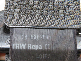 31539 Mercedes-Benz S124 220TE Third Row Seat Belt Set 1248602885 1248602785