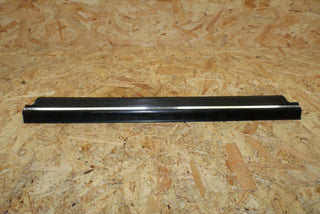 W123 door sill trim cover rear black used OEM