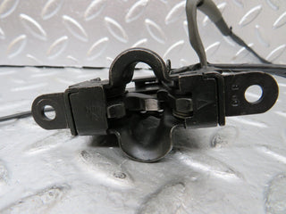 W140 hood bonnet lock pair with switch used OEM