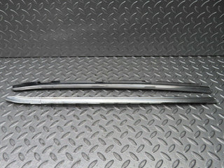 21686 Mercedes-Benz W126 300SE A Pillar Chrome Moulding Trim Pair