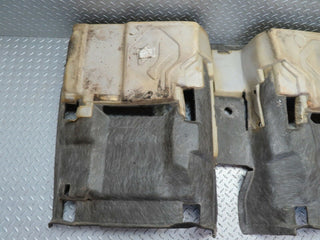 C140 rear floor carpet grey used OEM