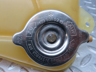 36940 Mercedes-Benz C126 420SEC Coupe Coolant Reservoir Tank 1265001549 1235010215