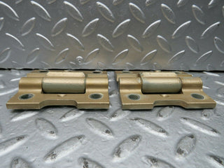 W123 Wagon left door hinges pair used OEM