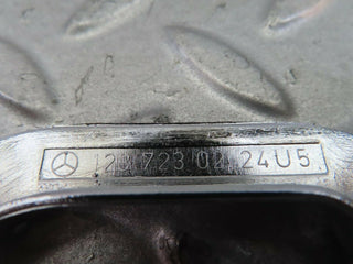 8724 Mercedes-Benz W123 Right Interior Chrome Door Latch Trim 1237230224