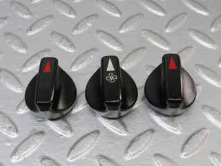 W123 heater control knob set used OEM