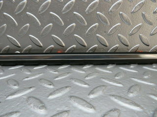 W123 rear left door centre moulding trim used OEM