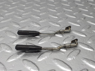 W126 front door lock knob pair used OEM