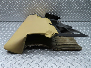 W123 under dash panel left side beige used OEM