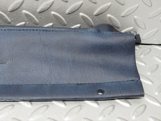 R129 SL front right seat under cover blue leather used OEM