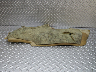 W124 centre console carpet left side beige used OEM