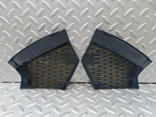 W123 Coupe speaker covers pair blue used OEM