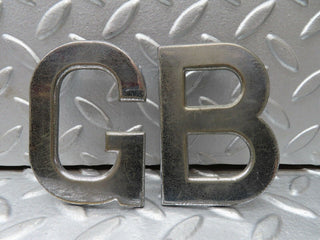 18711 Mercedes-Benz W120 W121 Ponton GB Chrome Boot Badge