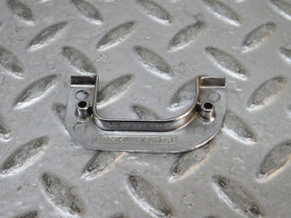 28801 Mercedes-Benz W123 230E Right Interior Chrome Door Latch Trim 1237230224