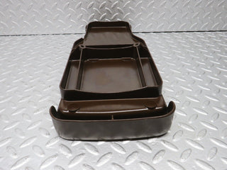 W110 Fintail Heckflosse centre console tray brown used OEM