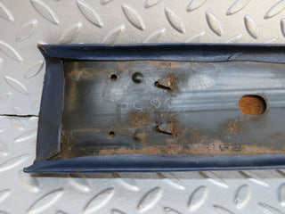 W109 b pillar cover left side blue used OEM