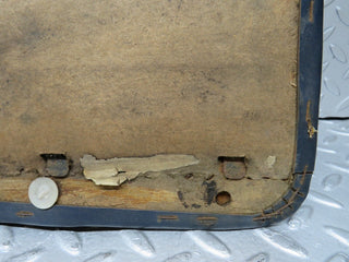 W109 front right door card blue used OEM