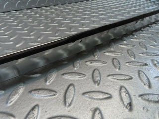 W123 Coupe chrome roof trim cladding right side used OEM