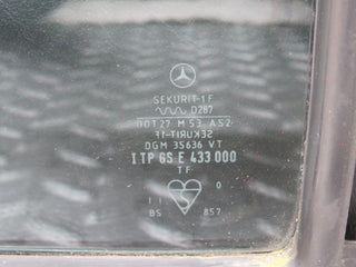 27891 Mercedes-Benz W123 280E Rear Right Quarter Window Glass