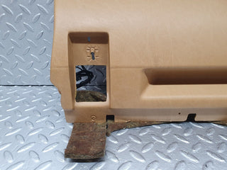 W124 under dash panel left side palomino used OEM