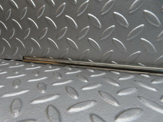 W140 front left door lower chrome moulding trim used OEM