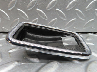 W123 chrome frame for door opener left used OEM