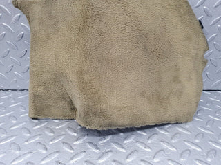 W126 front right kick panel beige used OEM
