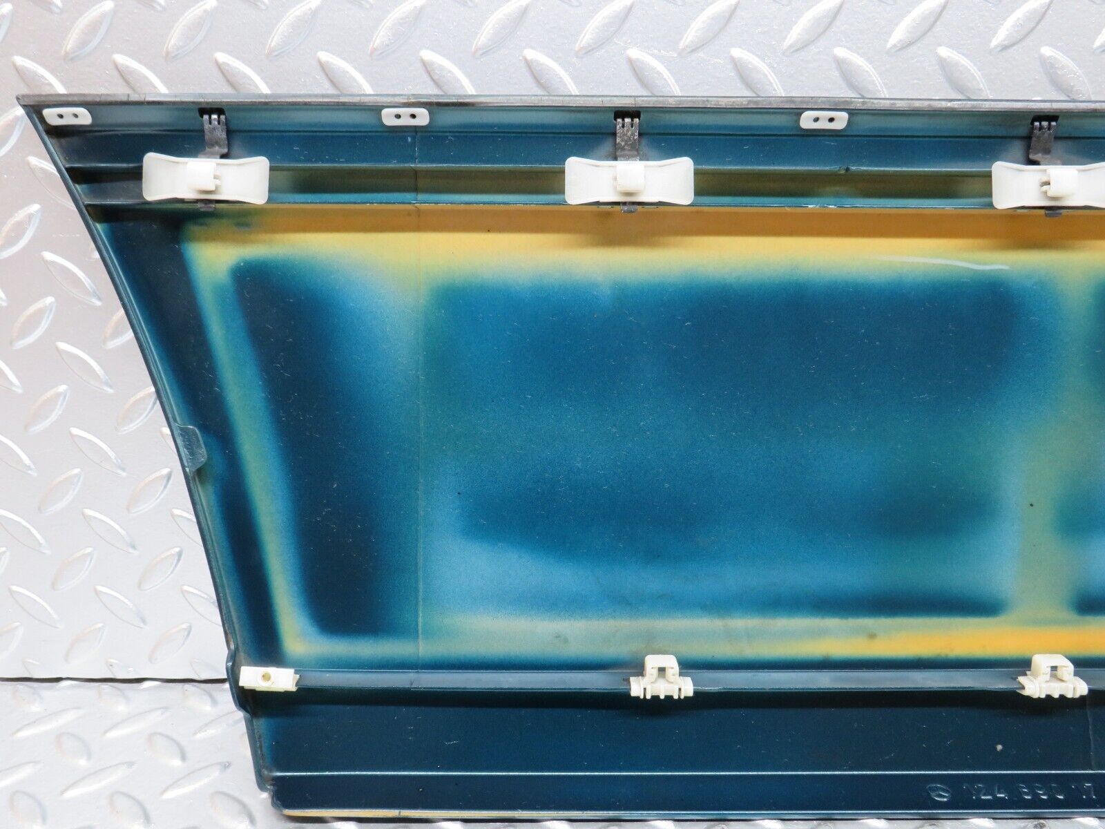 27644 Mercedes-Benz S124 300TE Wagon Rear Left Door Lower Moulding 1246901740