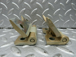 W123 Wagon left door hinges pair used OEM