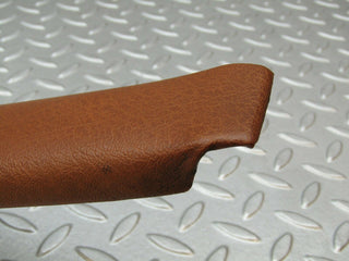 W108 b pillar trim cover left side brown used OEM