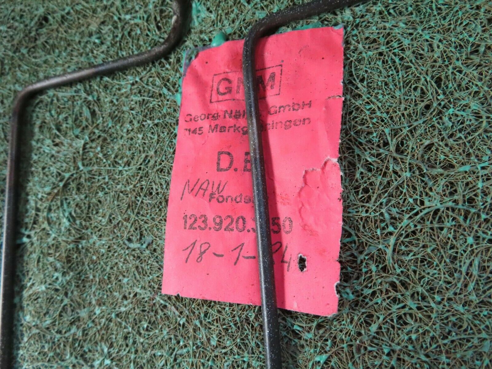 10672 Mercedes-Benz W123 230E Rear Seat 1239203150