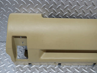 W124 under dash panel left side beige used OEM