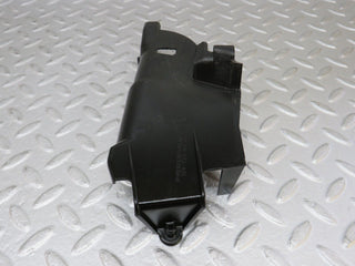 W126 front left door lock inner cover used OEM