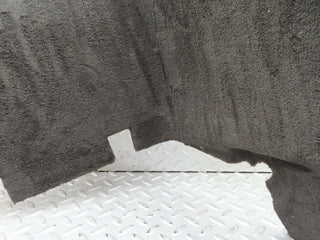 R129 SL rear left wall carpet grey used OEM