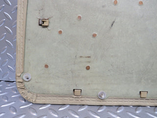 W123 front left door card beige used OEM