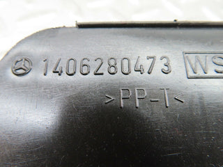 W140 Coupe engine bay water drain right used OEM