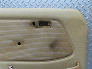 W123 front left door card cream used OEM