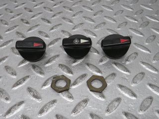 W123 heater control knob set used OEM