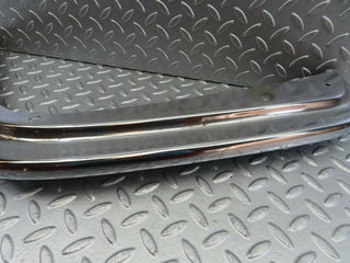 W108 front left upper bumper corner used OEM