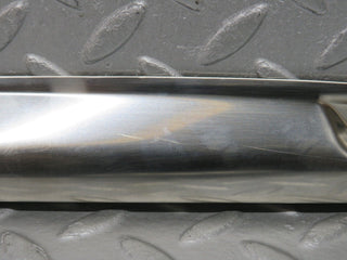R129 SL folding top chrome top cover trim right used OEM