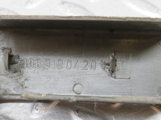 W108 front left seat rail cover trim used OEM