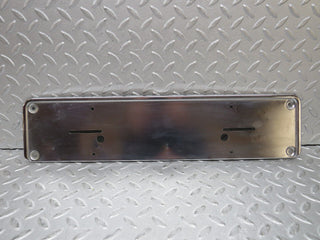 W109 rear number plate holder chrome used OEM