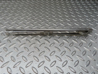 W111 rear right door front chrome window channel used OEM