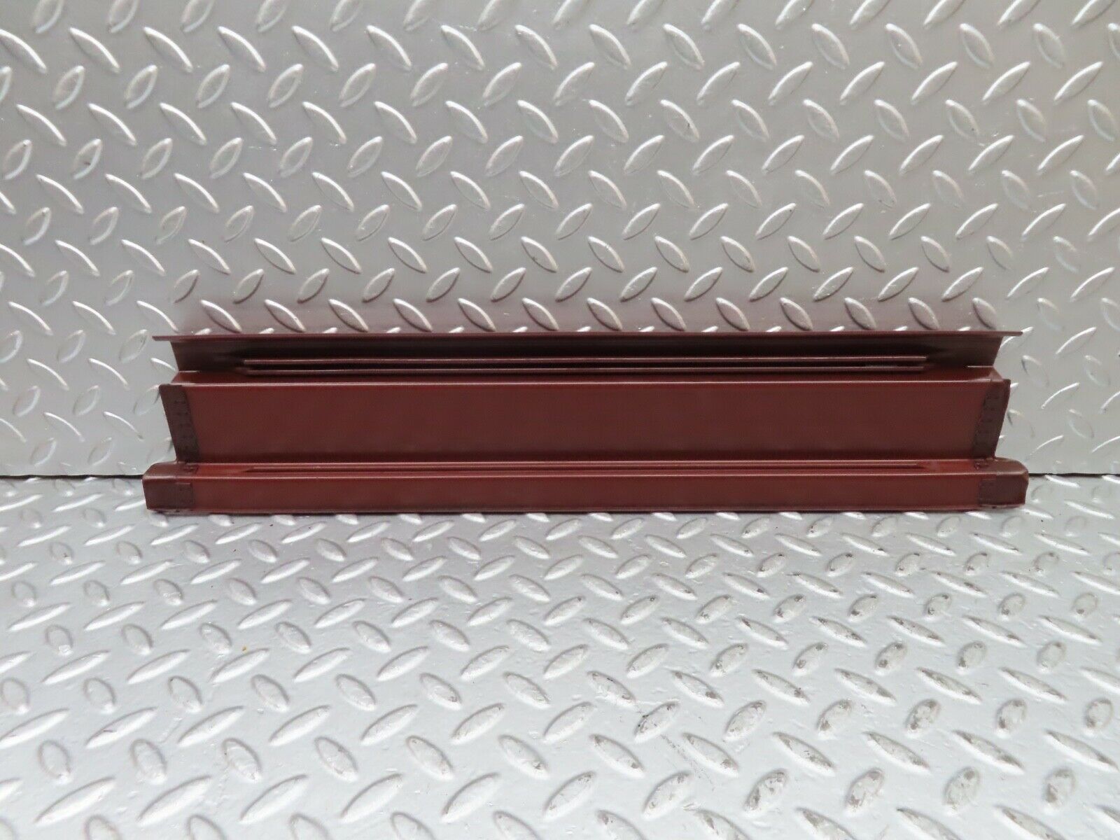 21477 Mercedes-Benz W126 300SE Rear Right Door Sill Cover Burgundy Red