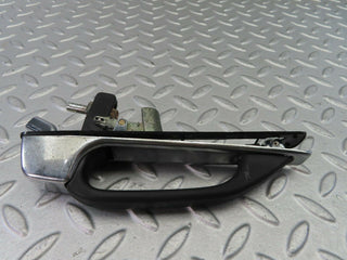 W123 Wagon exterior chrome door handle used OEM