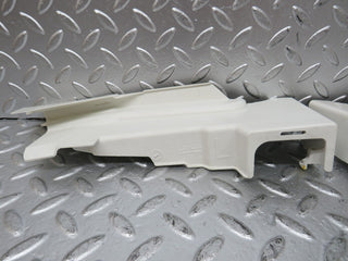 W124 front door lock cover pair used OEM