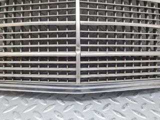 W126 bonnet grill chrome used OEM