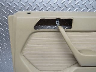 W124 rear right door card beige used OEM