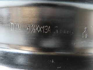 W121 Ponton steel wheel 4.5kx13 used OEM