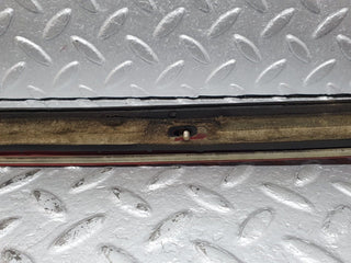 W126 a pillar exterior trim left side used OEM