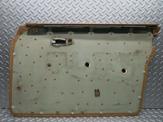 S123 Wagon front left door card palomino used OEM
